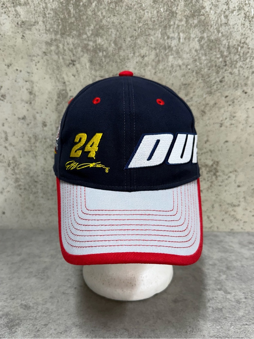 Vintage Y2K Jeff Gordon #24 DuPont NASCAR Racing Hat